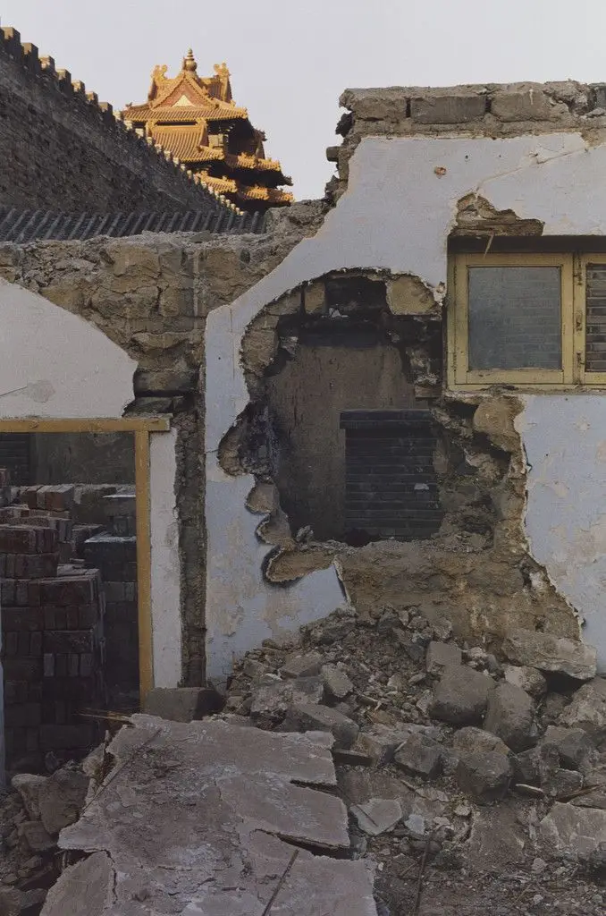 Demolition: Forbidden City, Beijing by Zhang Dali