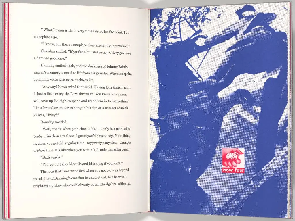 Plate (folio 20) from My Pretty Pony by Barbara Kruger