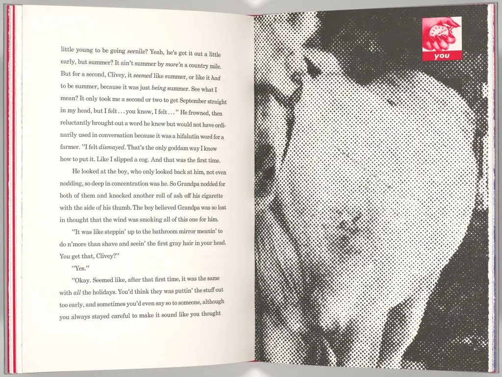 Plate (folio 23) from My Pretty Pony by Barbara Kruger
