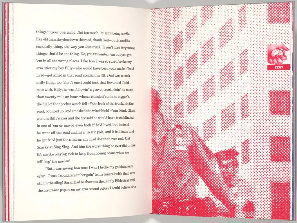 Plate (folio 26) from My Pretty Pony by Barbara Kruger