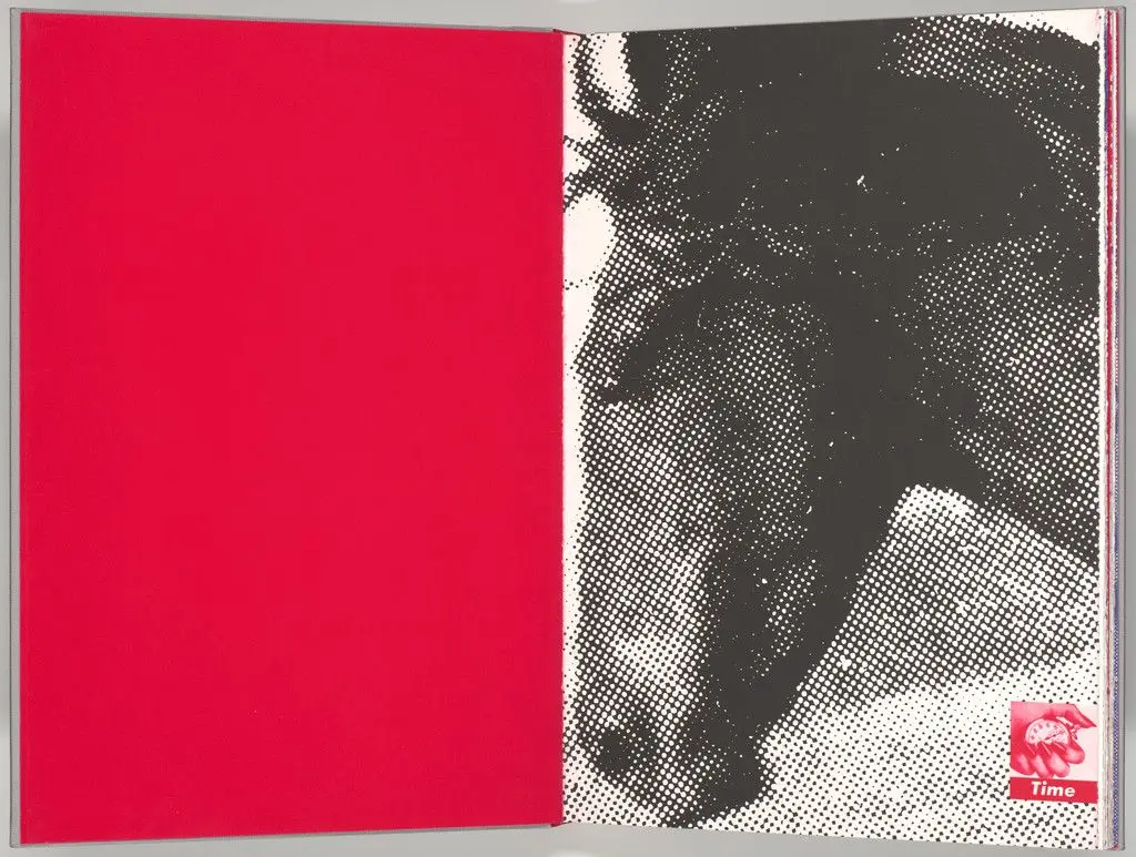 Double page plate (folios 2 verso and 3) from My Pretty Pony by Barbara Kruger