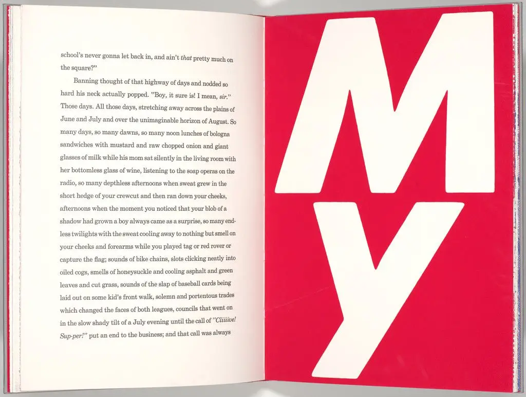 Plate (folio 14) from My Pretty Pony by Barbara Kruger