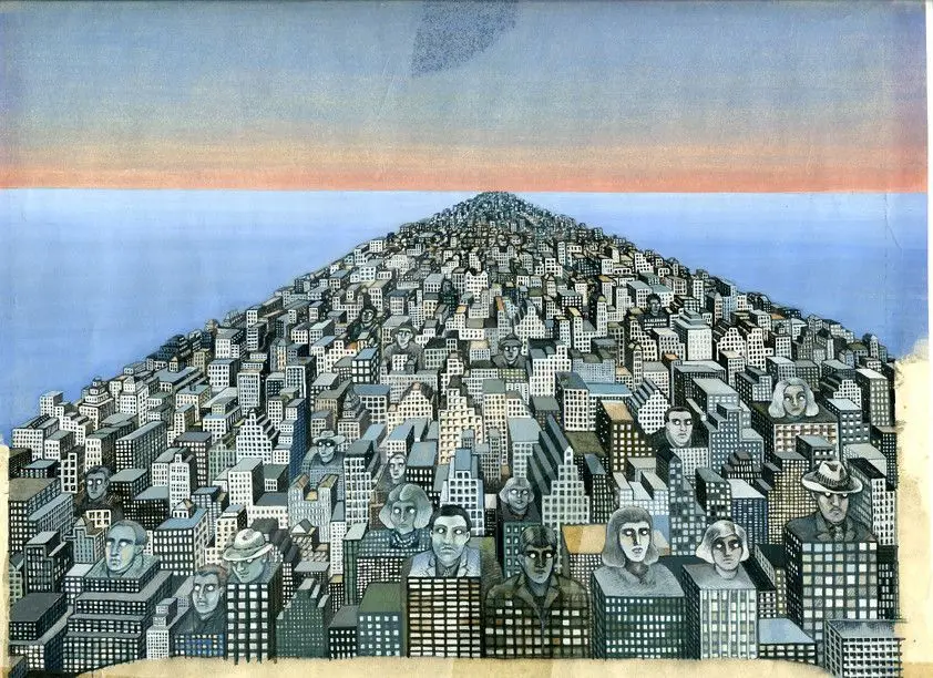 Animation background from Flagrant Délit (In the Act) by Madelon Vriesendorp