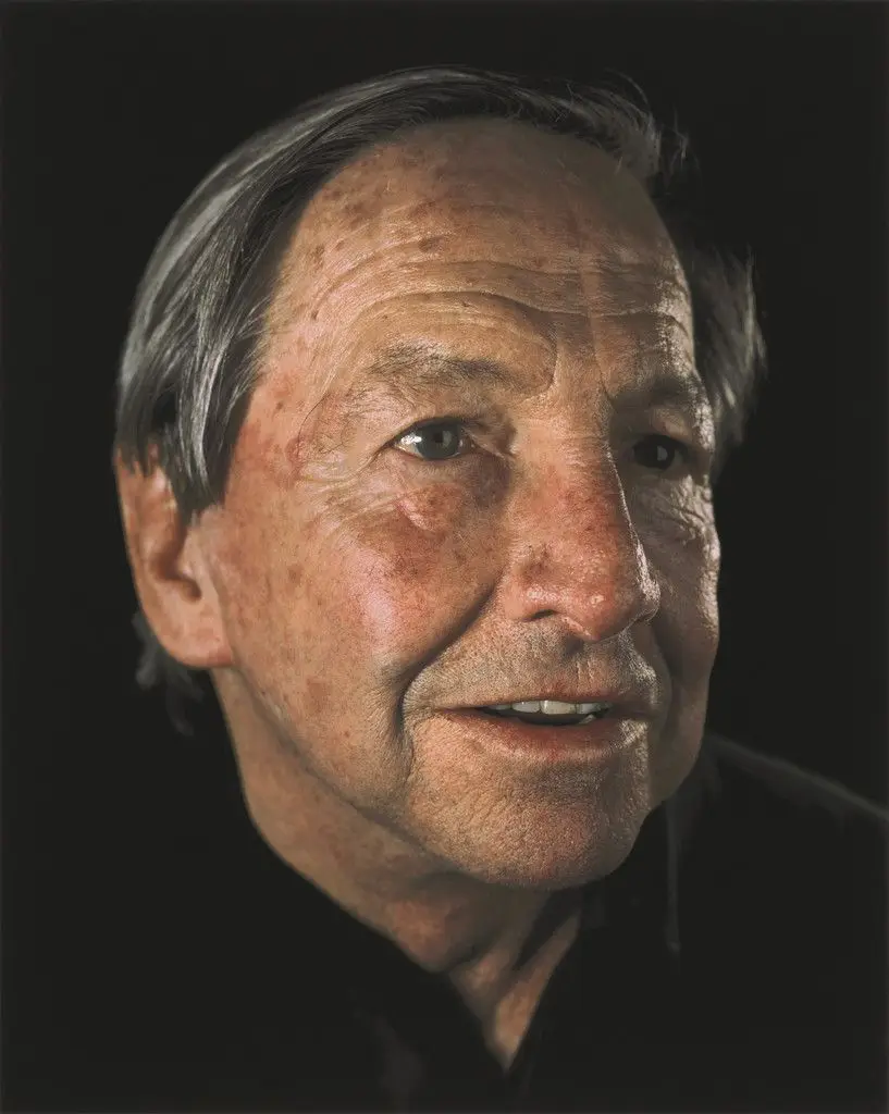 Robert Rauschenberg by Chuck Close