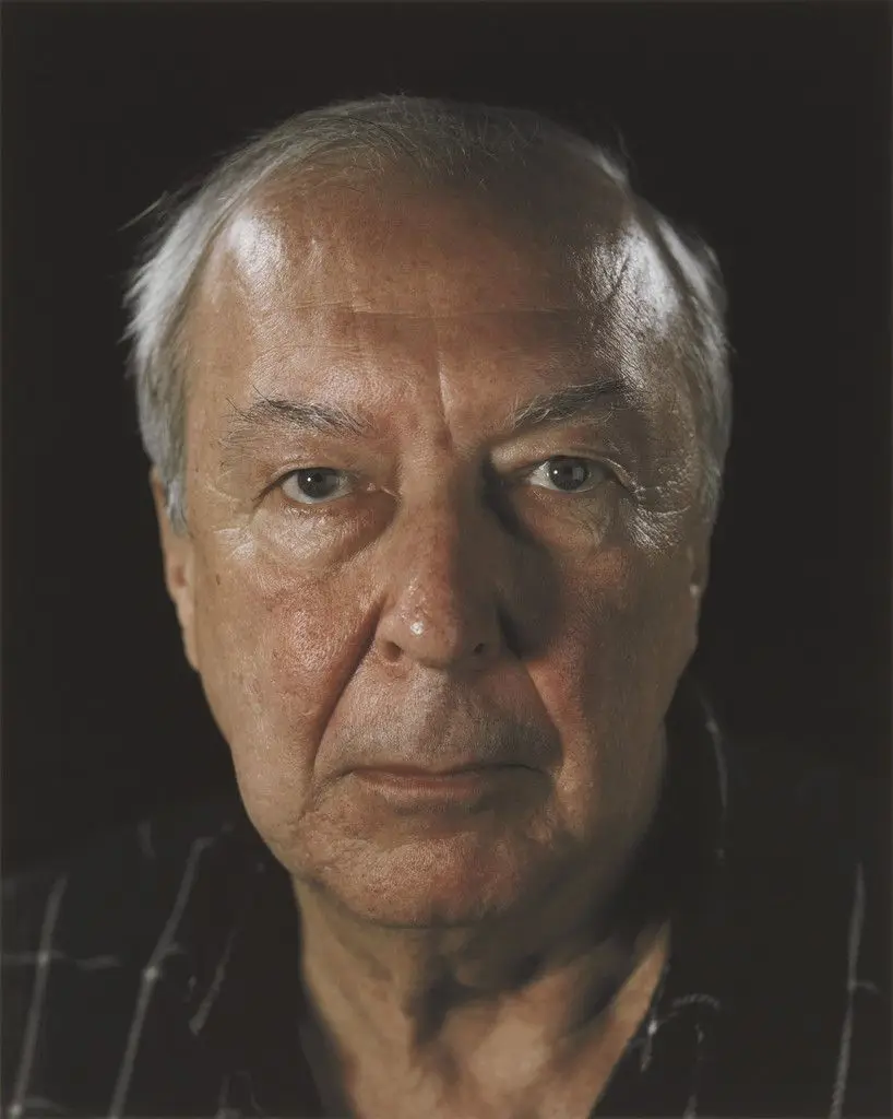 Jasper Johns by Chuck Close