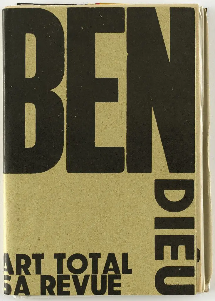 Ben Dieu - Art total sa revue by Ben Vautier