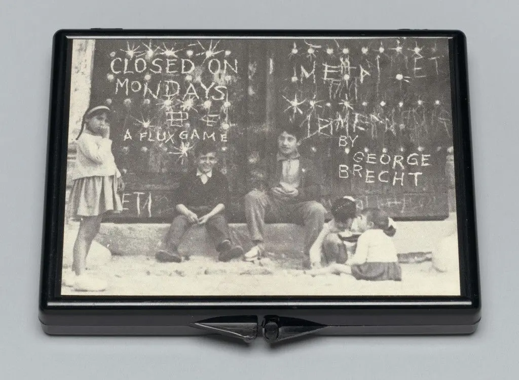 Closed on Mondays by George Brecht