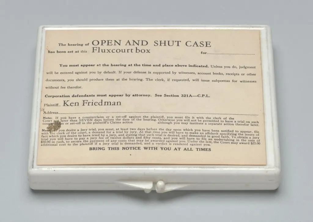 Open and Shut Case by Ken Friedman