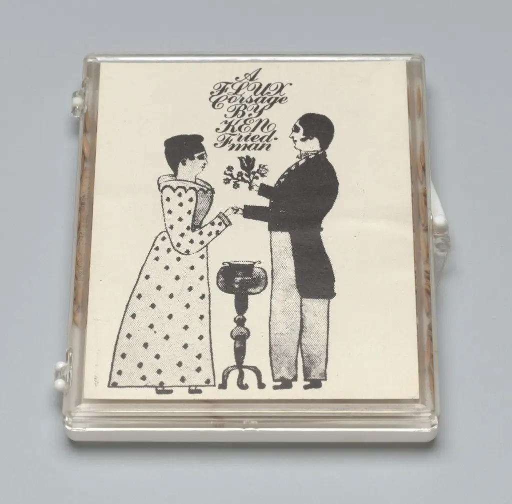 A Flux Corsage by Ken Friedman