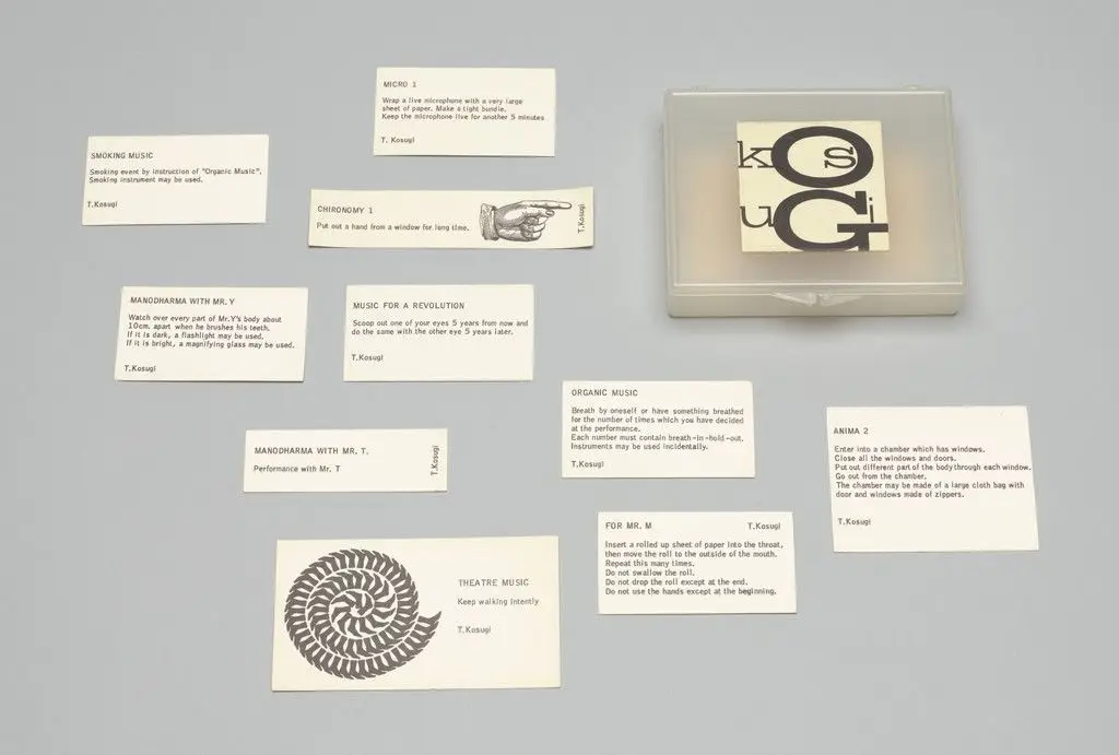 Events by Takehisa Kosugi