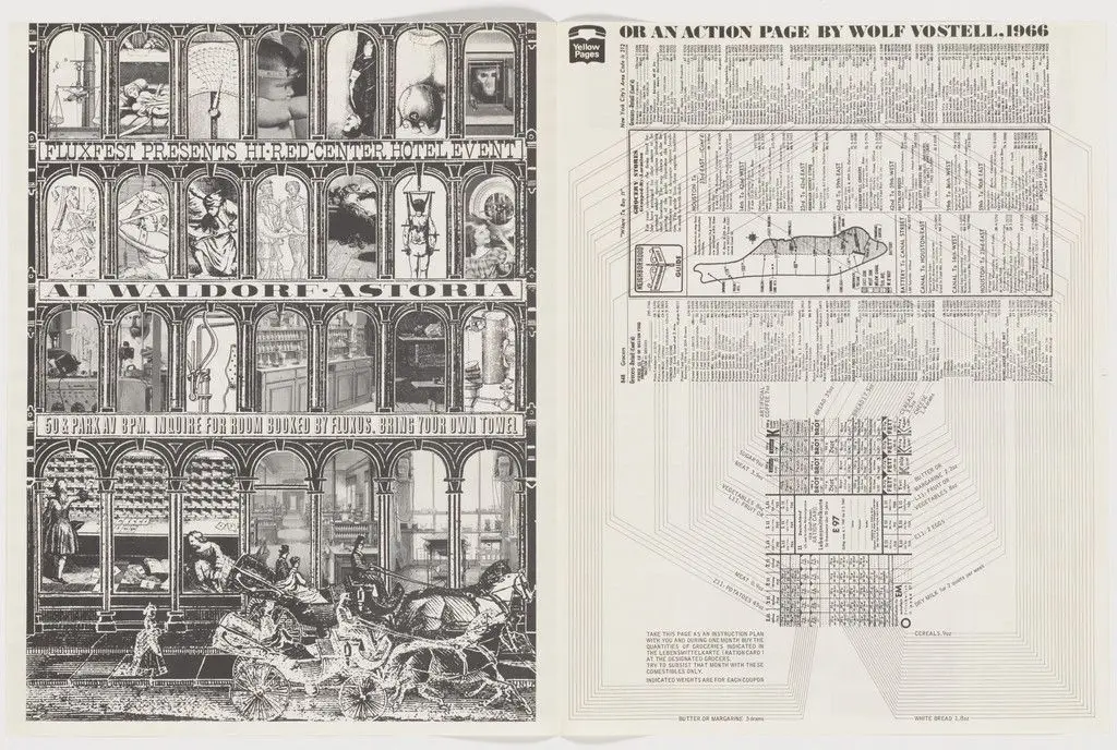 Fluxus Vaseline sTREet Fluxus newspaper no. 8 by George Maciunas