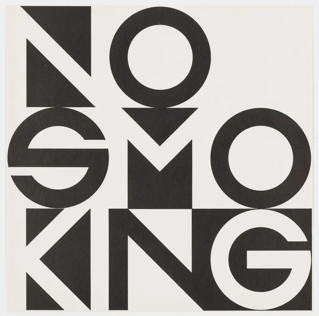 No Smoking by George Brecht