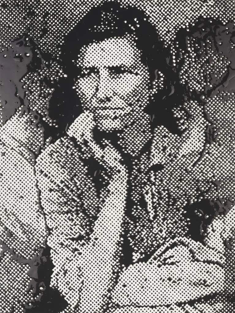 Migrant Mother, after Dorothea Lange by Vik Muniz