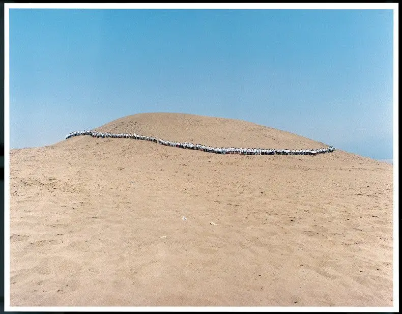 Subida (Going up), When Faith Moves Mountains by Francis Alÿs