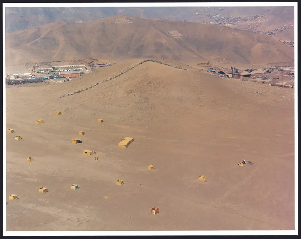 Desde la Linea, When Faith Moves Mountains by Francis Alÿs