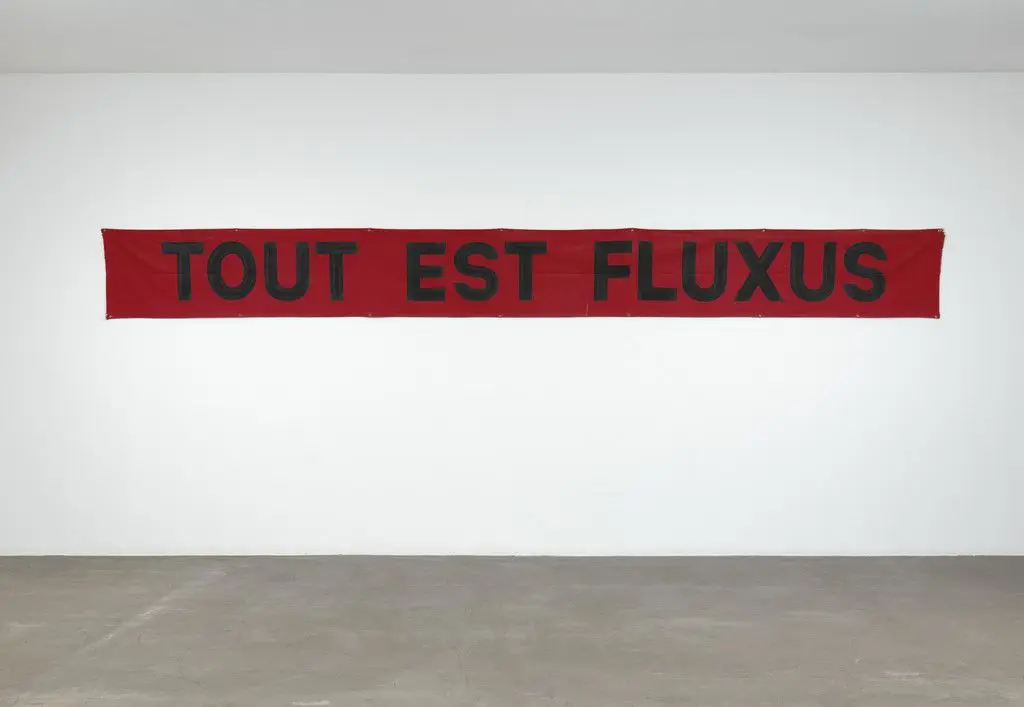 Tout est Fluxus by Ben Vautier