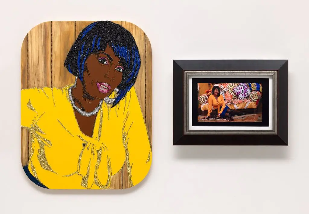 Ain't I A Woman (Keri) by Mickalene Thomas