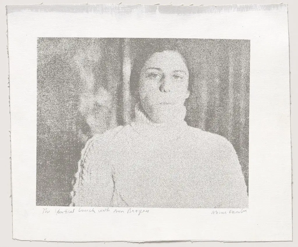 The Identical Lunch with Ann Brazeau by Alison Knowles