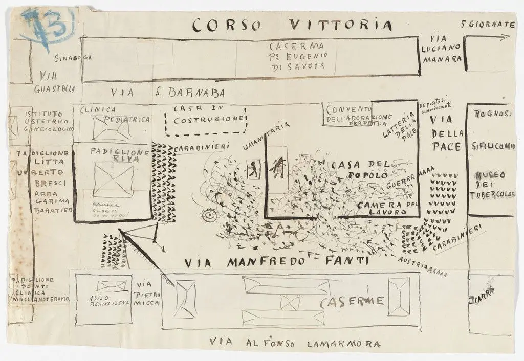 The Riot in Milan by Filippo Tommaso Marinetti