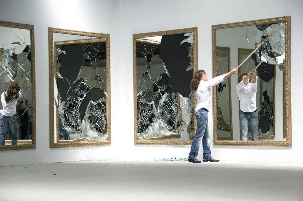 Seventeen Less One by Michelangelo Pistoletto