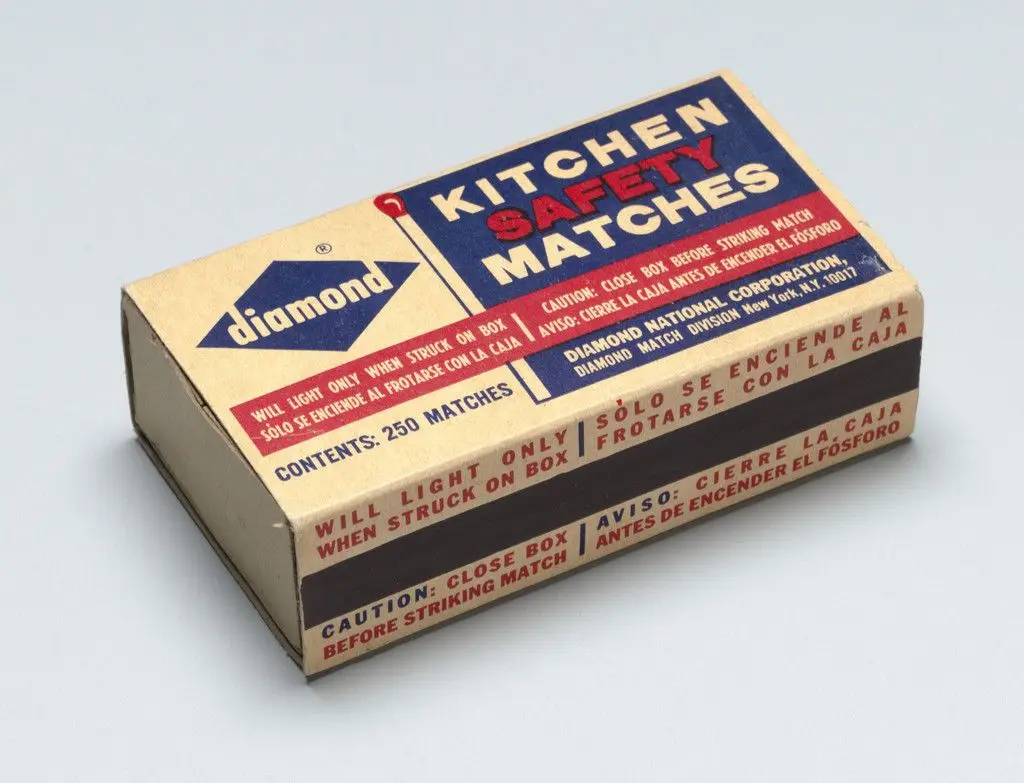 300 Kitchen Safety Matches by Geoffrey Hendricks