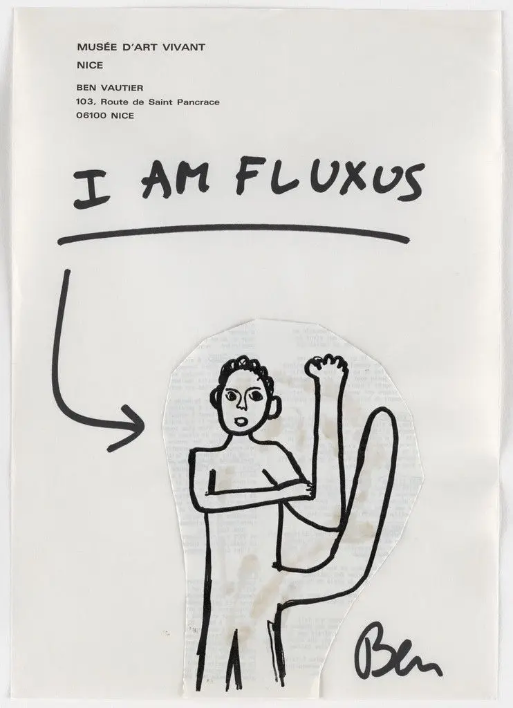 I Am Fluxus by Ben Vautier