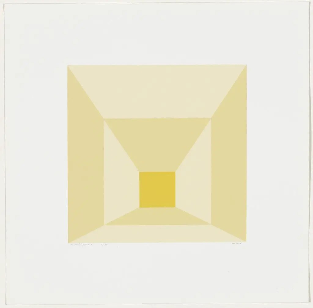 Mitered Square c from Mitered Squares by Josef Albers