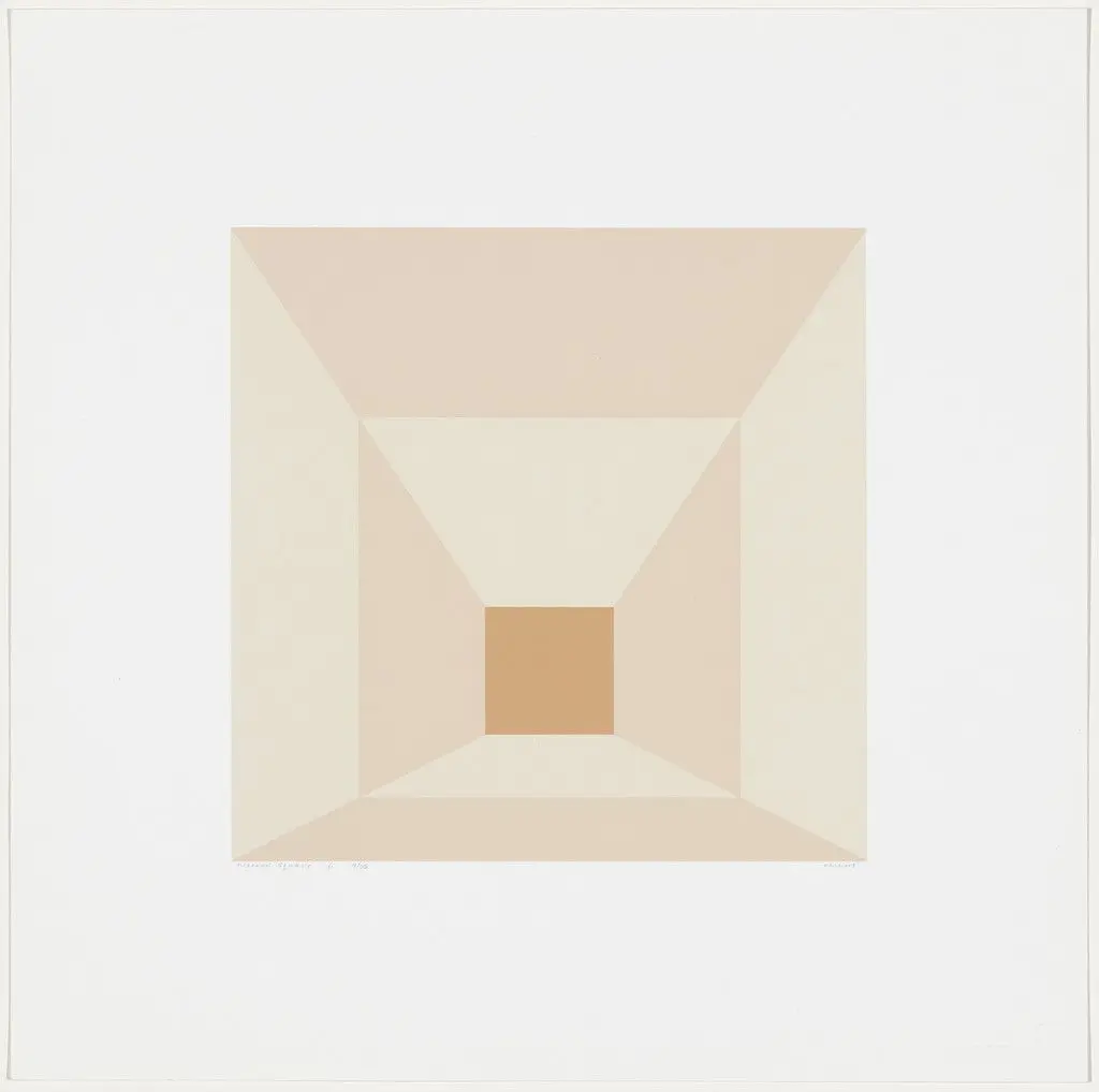 Mitered Square b from Mitered Squares by Josef Albers