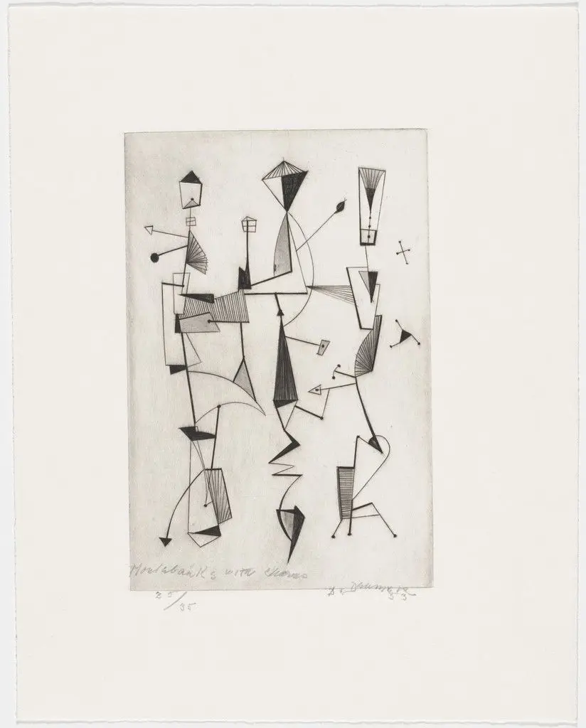 Montebanks with Charms by Dorothy Dehner