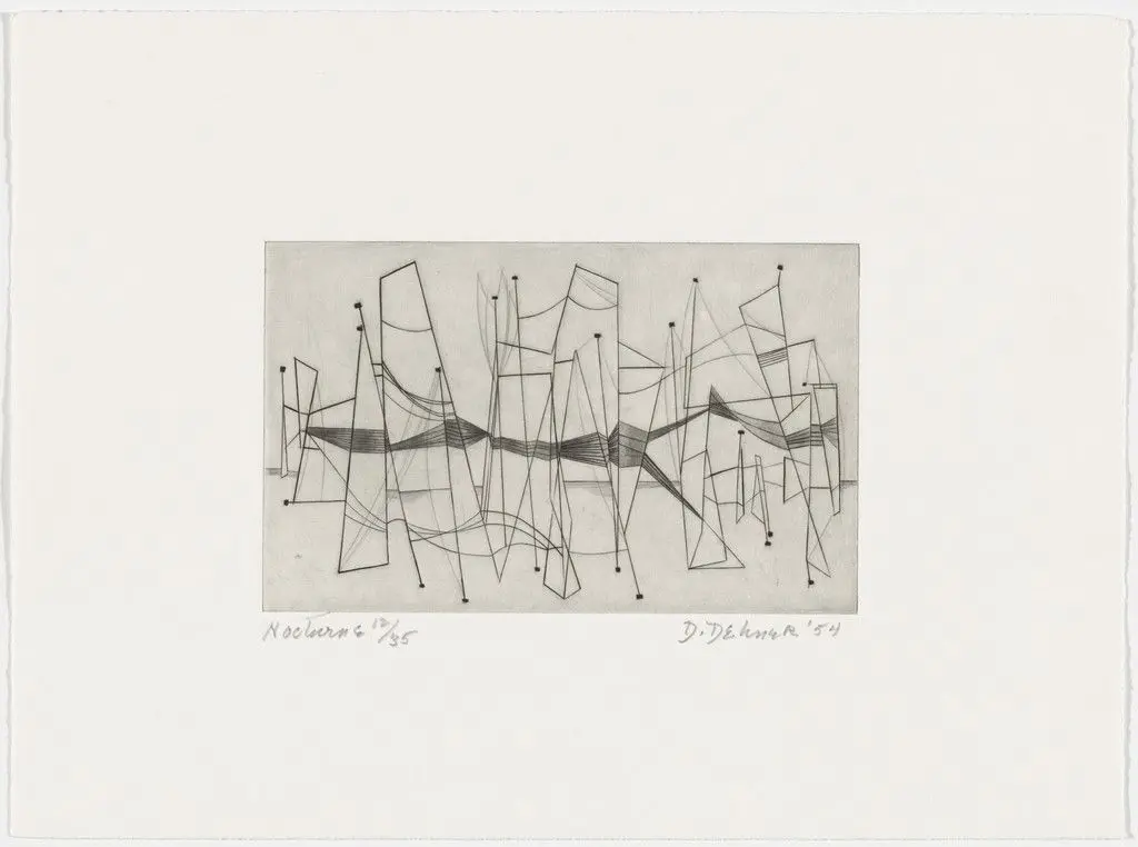 Nocturne by Dorothy Dehner