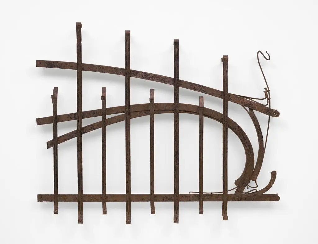 Fence from the Castel Henriette, Sèvres, France by Hector Guimard