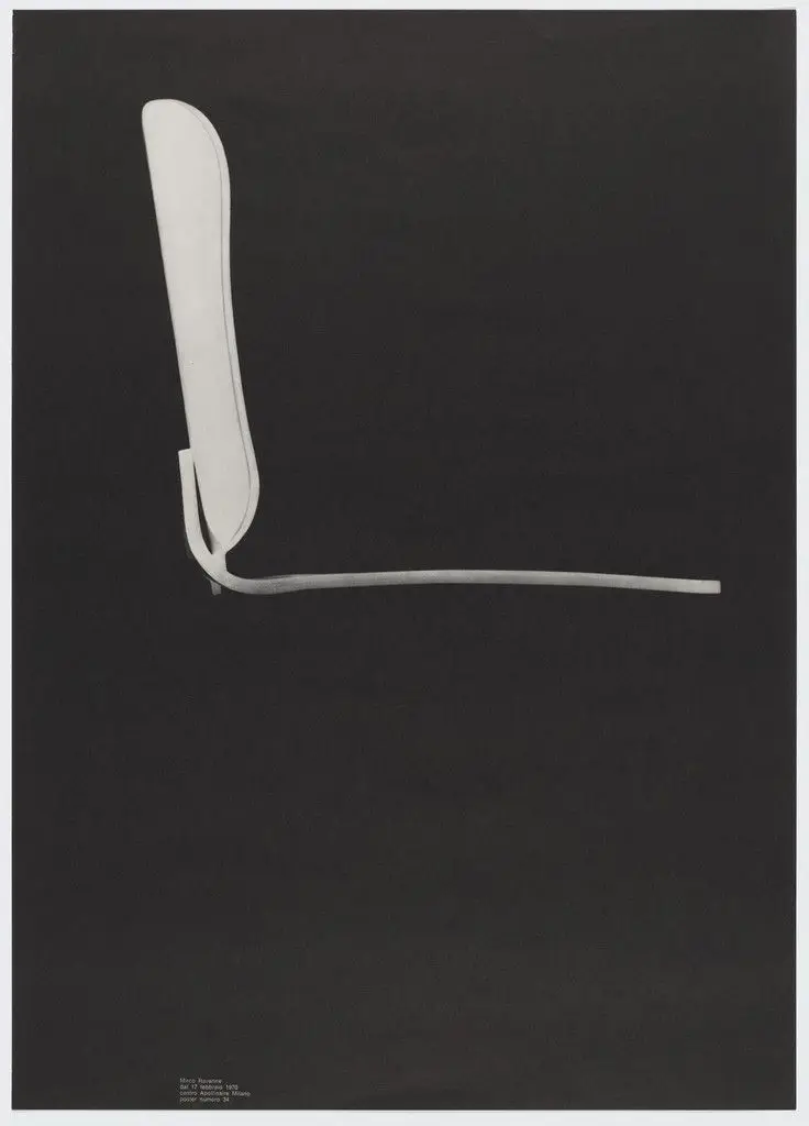 Mirco Ravanne poster 34 by A. G. Fronzoni