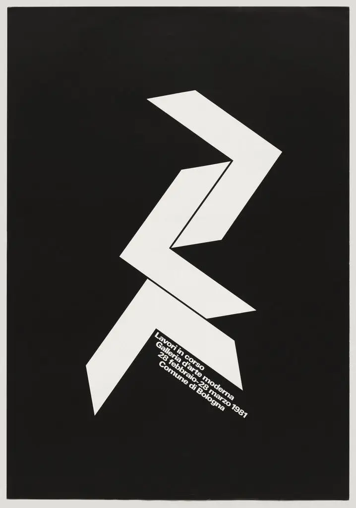 Lavori in Corso, Galleria d'Arte Moderna, Bologna by A. G. Fronzoni