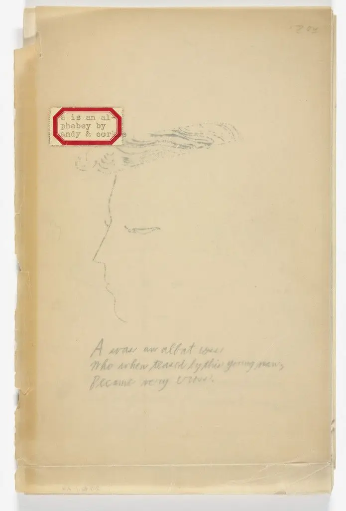 A Is an Alphabet by Andy Warhol