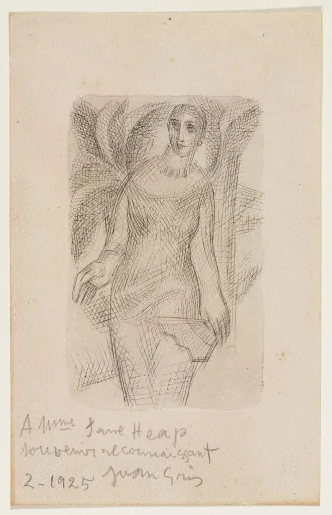 Drawing for Mouchoir de Nuages by Juan Gris