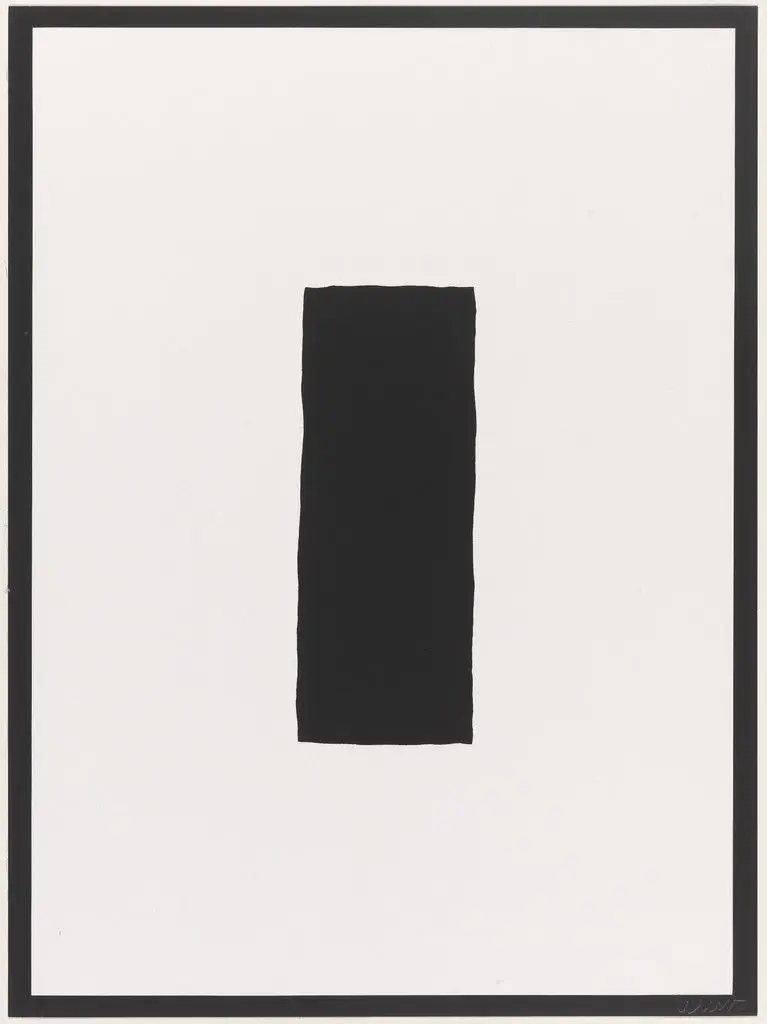 Untitled from Vanish by Sol LeWitt