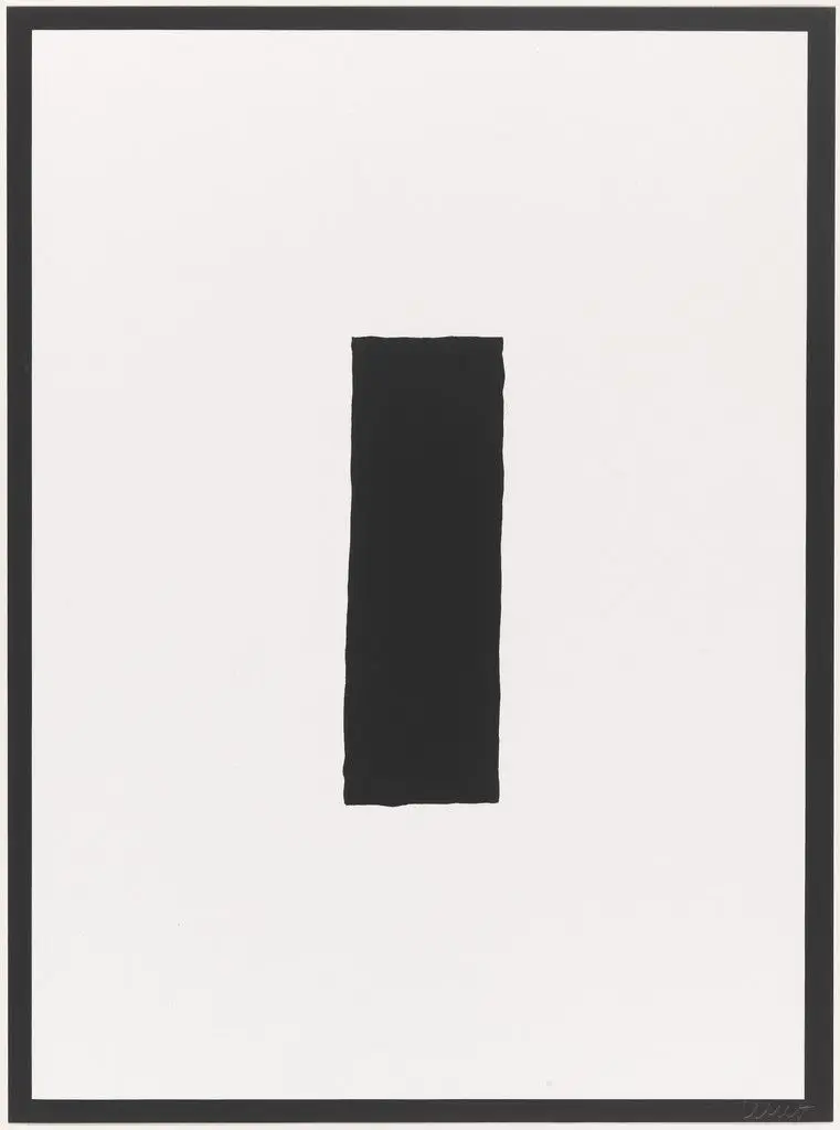 Untitled from Vanish by Sol LeWitt