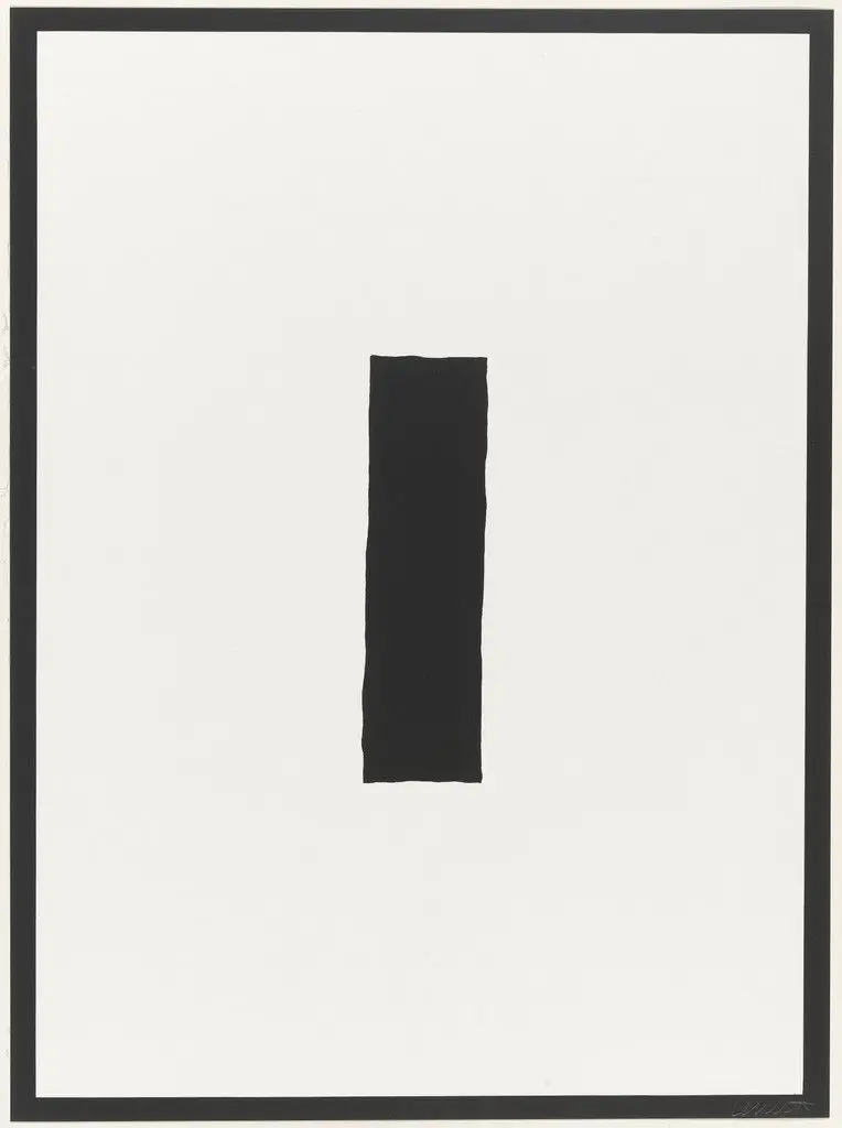 Untitled from Vanish by Sol LeWitt