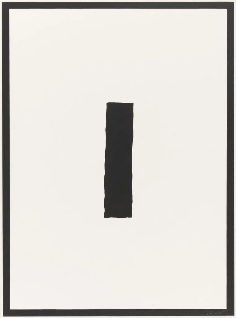 Untitled from Vanish by Sol LeWitt