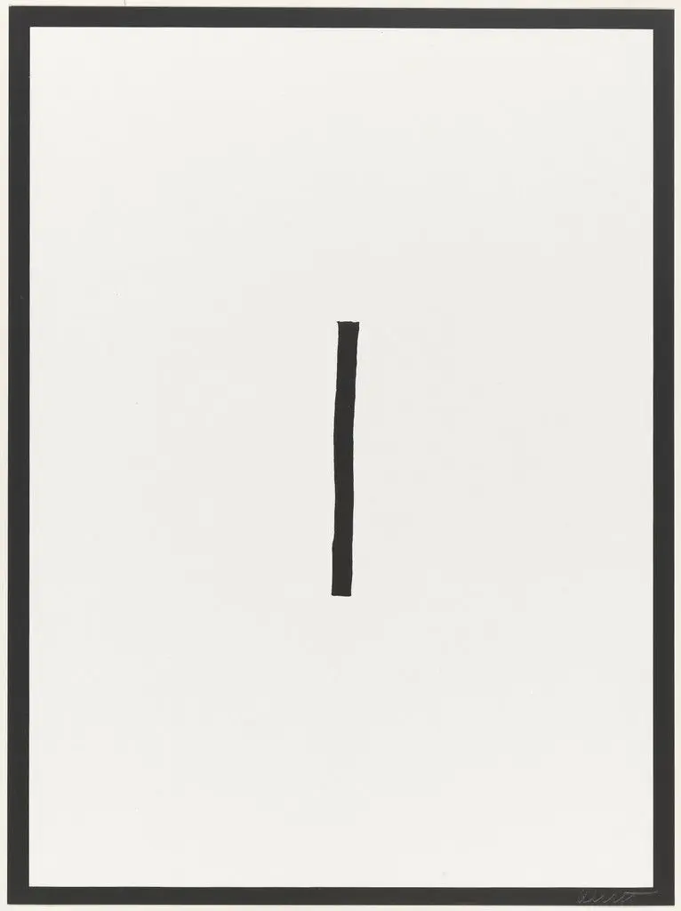Untitled from Vanish by Sol LeWitt