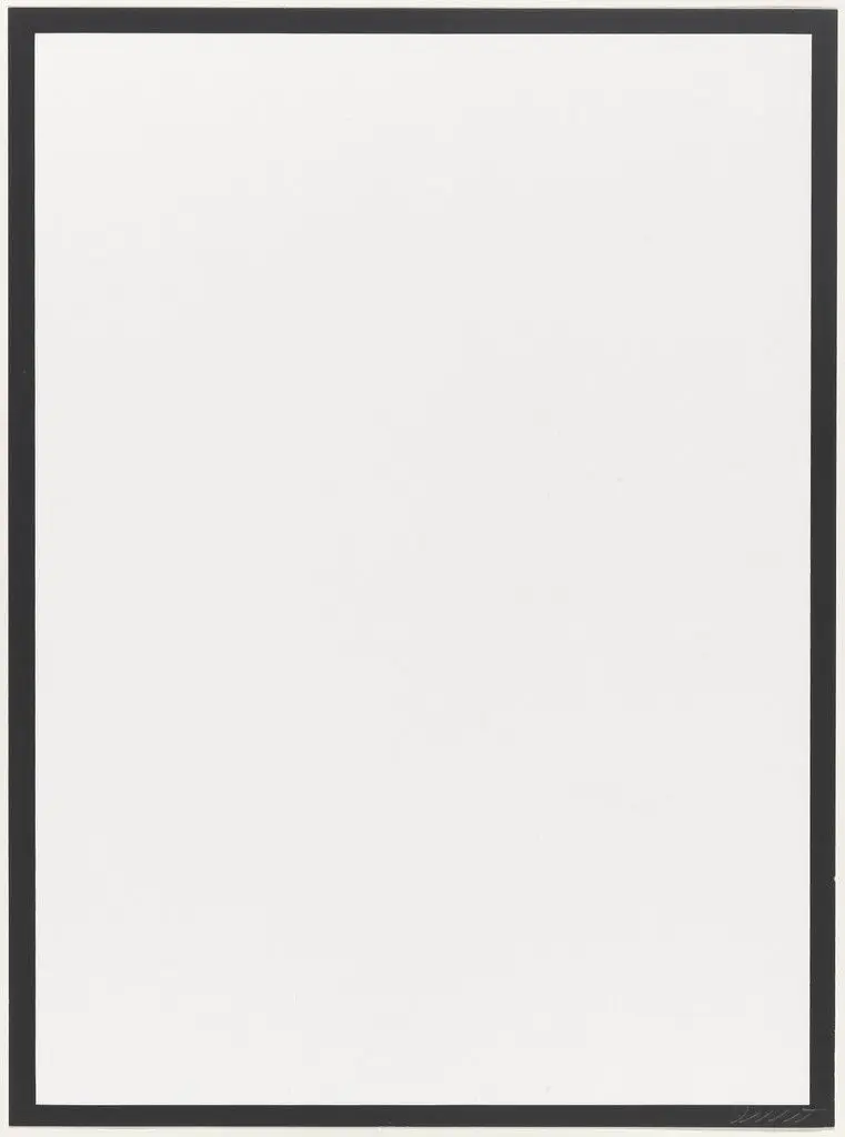 Untitled from Vanish by Sol LeWitt