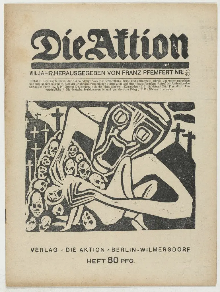 Die Aktion, vol. 8, no. 45/46 by Anonymous