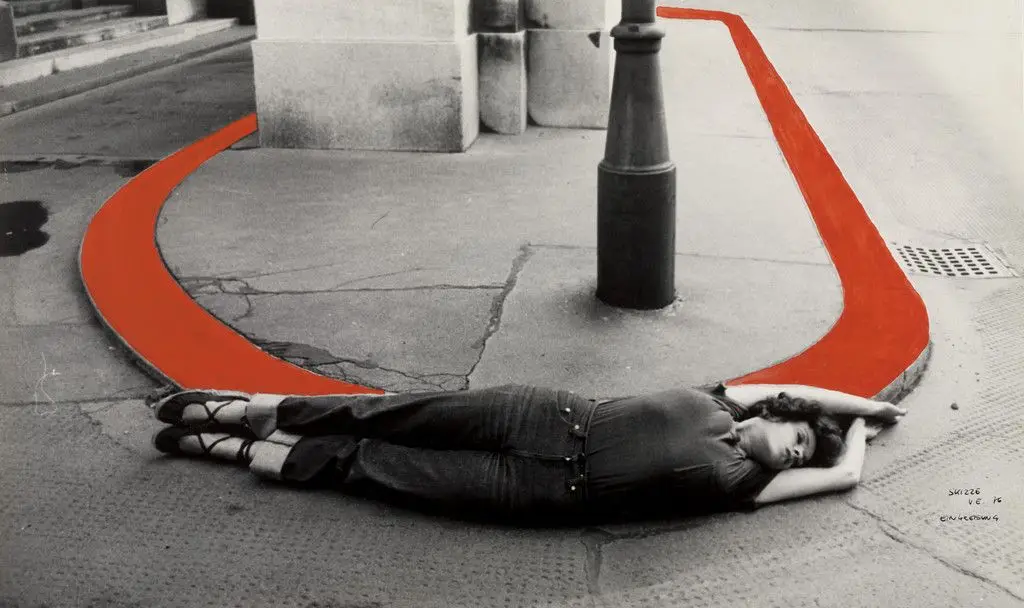 Encirclement from the series Body Configurations by VALIE EXPORT