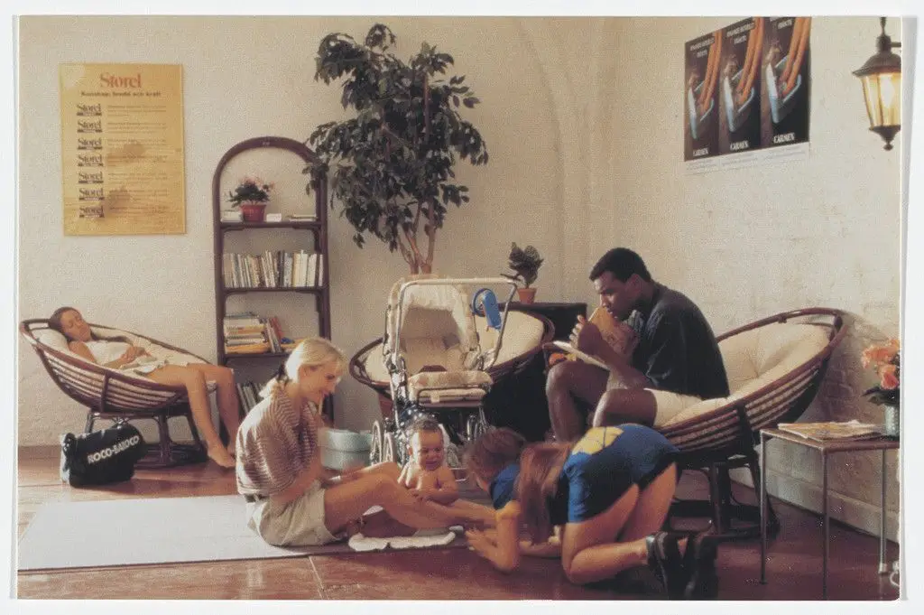 Postcard for Life Is Sweet in Sweden , Trixter Theater, Gothenburg, Sweden, August 8–16, 1995 by Aleksandra Mir