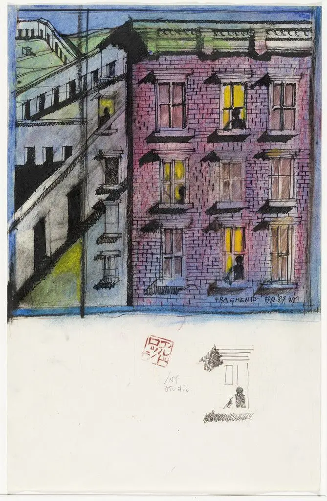Fragmento (NY Studio) by Aldo Rossi