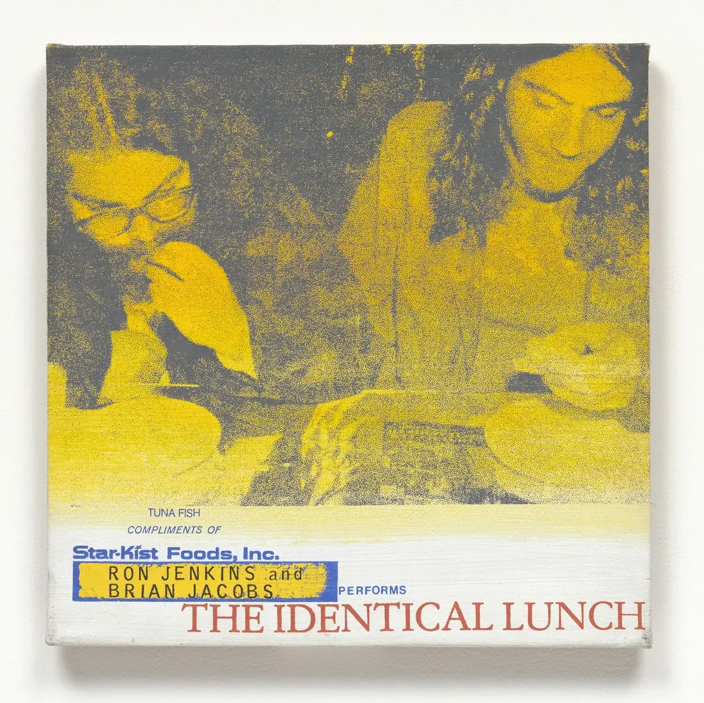 Ron Jenkins and Brian Jacobs Perform The Identical Lunch by Alison Knowles