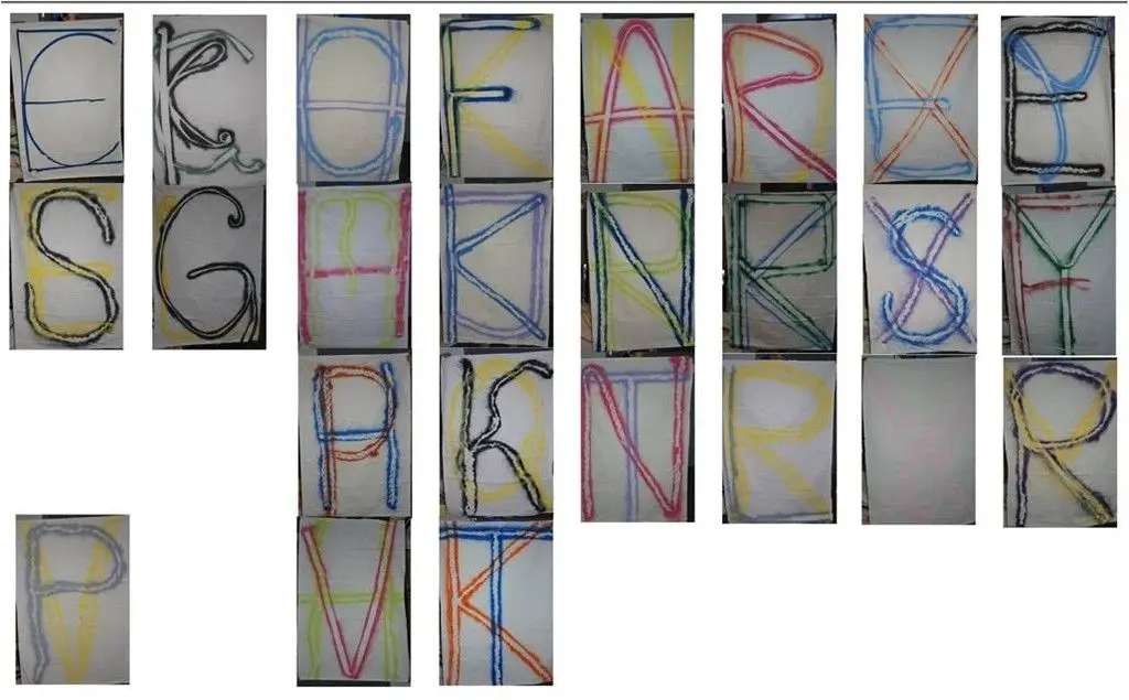 Two-Alphabet Monograms by Ei Arakawa, Nikolas Gambaroff