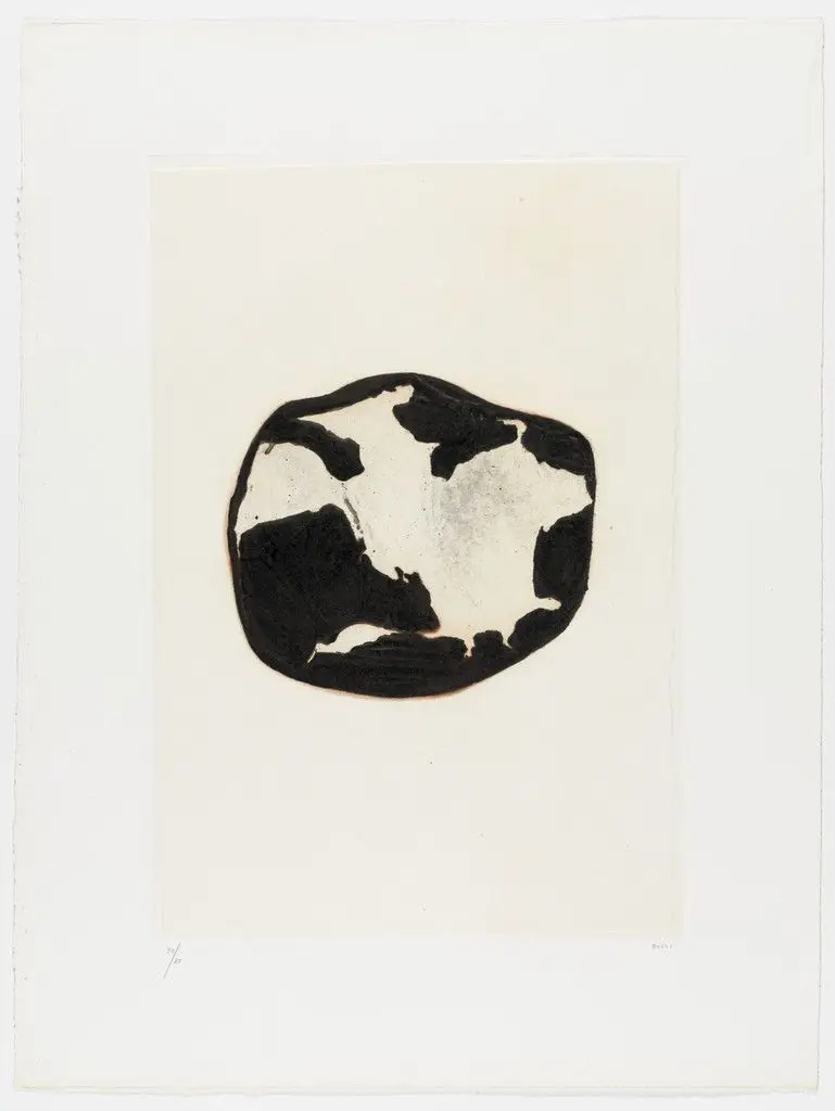 Untitled by Alberto Burri
