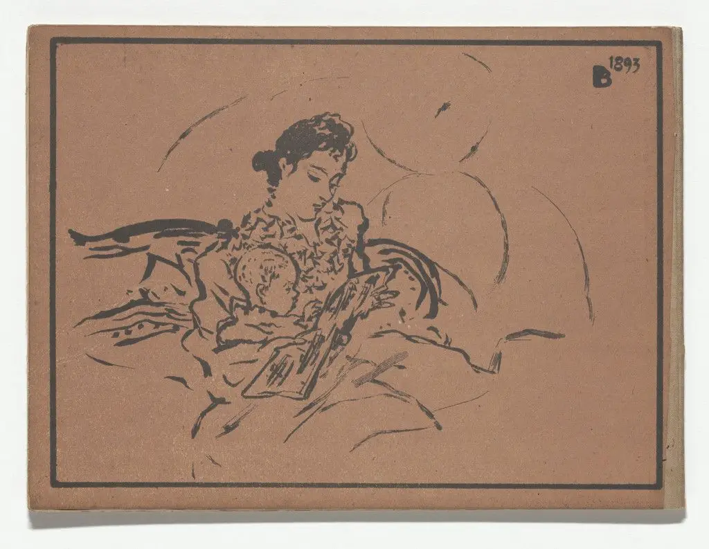 Back cover from Petit solfège illustré (Little Illustrated Solfège) by Pierre Bonnard