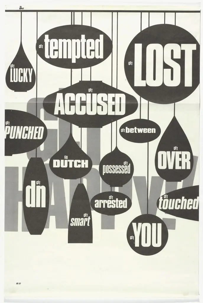 Elvis Costello, Get Happy! by Barney Bubbles (Colin Fulcher)